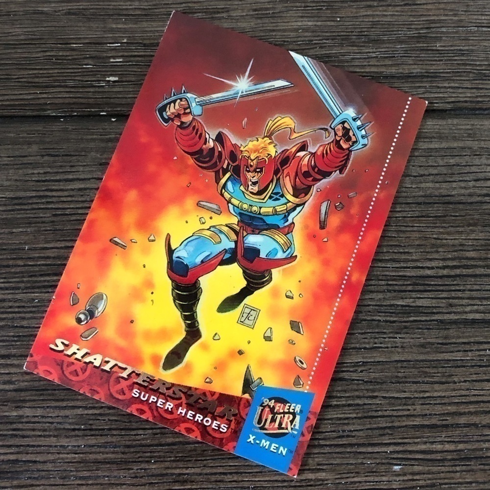 X-men ’94 Fleer Ultra trading card: Shatterstar (Super Heros) #22